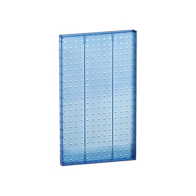 Azar® 22"(H) x 13 1/2"(W) Pegboard 1-Sided Wall Panel, Translucent Blue, 2/Pack