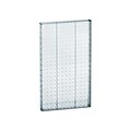 Azar® 22(H) x 13 1/2(W) Pegboard 1-Sided Wall Panel, Translucent Clear, 2/Pack