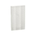 Azar® 22(H) x 13 1/2(W) Pegboard 1-Sided Wall Panel, Solid White, 2/Pack