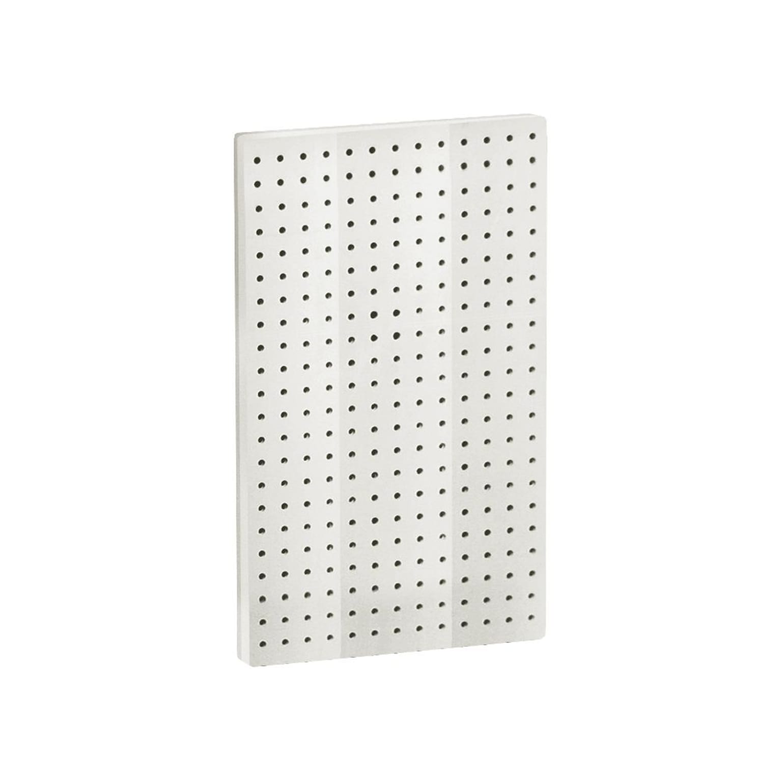 Azar® 22(H) x 13 1/2(W) Pegboard 1-Sided Wall Panel, Solid White, 2/Pack