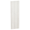 Azar Displays Pegboard Wall Panel Storage Solution, Size: 44x 13.5, 2-Pack, White (771344-WHT-2PK)