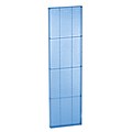 Azar® 60(H) x 16(W) Pegboard Wall Panel, Translucent Blue, 2/Pack