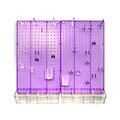 Azar® Pegboard Organizer Kit, Purple Frosted