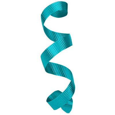 Shamrock 3/16" x 500 yds. Splendorette® Crimped Curling Ribbon; Turquoise, Roll