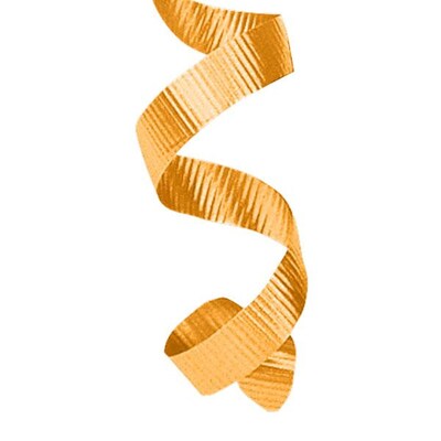 Shamrock 3/8 x 250 yds. Splendorette® Crimped Curling Ribbon, Orange, Roll