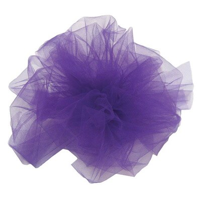Shamrock 6" x 25 yds. Tulle Ribbon; Purple, Roll