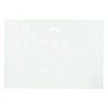 Shamrock 24 x 24 x 5 Low Density Single Layer Kidney Die-Cut Handle Bags; White, 500/Carton