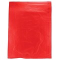 Shamrock 12 x 15 High Density Merchandise Bags; Red, 1000/Carton