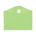 Shamrock 18 x 15 x 6 Super Wave® Die Cut Handle Bags; Citrus Green, 250/Carton