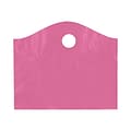Shamrock 18 x 15 x 6 Super Wave® Die Cut Handle Bags; Sizzling Pink, 250/Carton