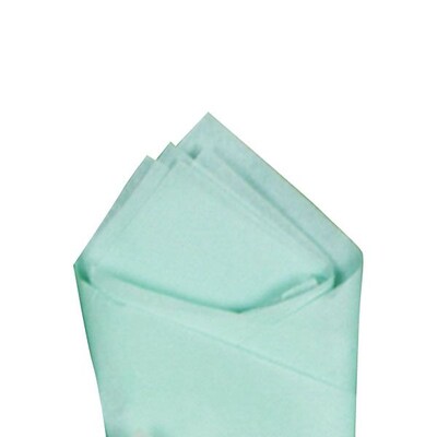 Shamrock 20 x 30 Satinwrap® Solid Tissue Paper, Cool Mint, 480/Pack