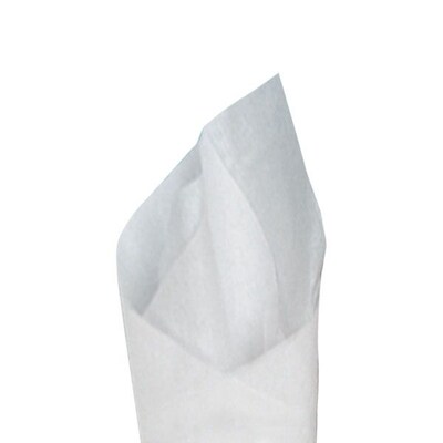 Shamrock 20 x 30 Satinwrap® Flat Solid Tissue Sheet; White, 960/Pack