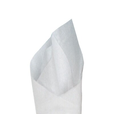 Shamrock 18" x 24" Economy Flat Solid Tissue Sheet; White, 960/Pack