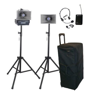 Amplivox Deluxe Wireless Half-Mile Hailer Kit