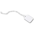 Bags & Bows® White Merchandise Tags With White String, 1000/Box