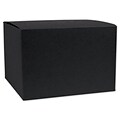 Recycled Chipboard 3H x 4W x 7L Gift Boxes, Black, 100/Pack
