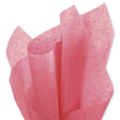 Bags & Bows 20 x 30 Solid Tissue Paper, Island Pink (11-01-105)