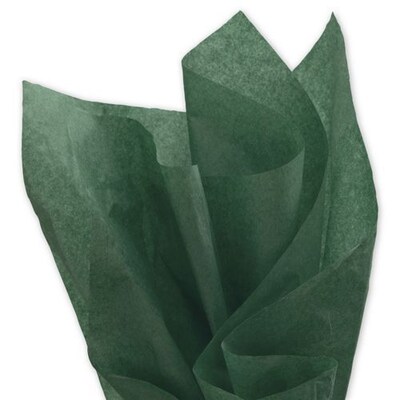 Bags & Bows Tissue Paper, Evergreen, 480/Pack (11-01-20)