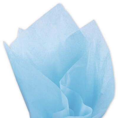 Bags & Bows 20 x 30 Solid Tissue Paper, Sky Blue (11-01-32)