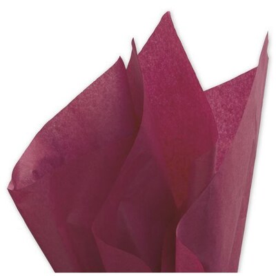 Bags & Bows 20 x 30 Solid Tissue Paper, Claret (11-01-90)