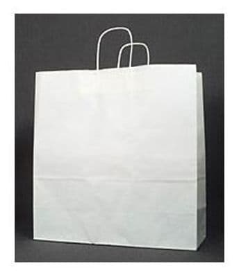 Bags & Bows® 18 x 7 x 19 Jumbo Paper Shoppers, 200/Pack