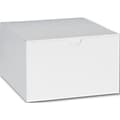 Bags & Bows® 3 x 5 x 5 One-Piece Gift Boxes, White, 100/Pack