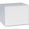 Bags & Bows® 4 1/2 x 4 1/2 x 6 One-Piece Gift Boxes, White, 100/Pack