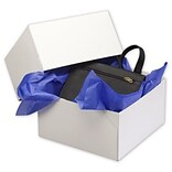 Bags & Bows® 9 x 9 x 5 Two-Piece Gift Boxes, White, 50/Pack