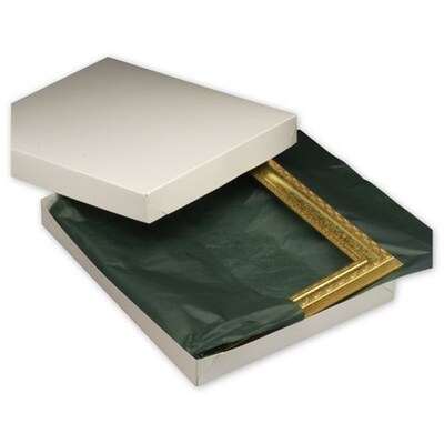 Bags & Bows® 18 x 14 x 2 Two-Piece Gift Boxes, White, 25/Pack