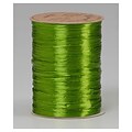 1/4 x 100 yds. Pearlized Wraphia Ribbon, Apple Green (263-2-43)