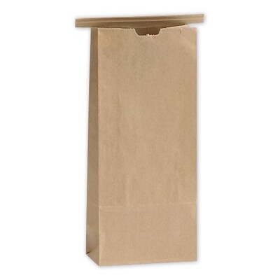 Bags & Bows® 4 1/4 x 2 1/2 x 9 3/4 Tin-Tie Bags, 100/Pack (265-040209-8C)