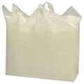 Bags & Bows® 16 x 6 x 12 Frosted High Density Shoppers, 250/Pack