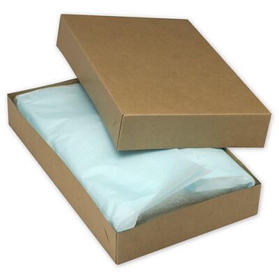 Bags & Bows® 19 x 12 x 3 Two-Piece Apparel Boxes, 50/Pack (51-191203C-8)
