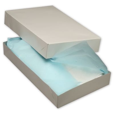 Bags & Bows® 19 x 12 x 3 Two-Piece Apparel Boxes, 50/Pack (51-191203C-9)