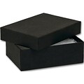 Bags & Bows® 3 x 2 1/8 x 1 Kraft Jewelry Boxes, 100/Pack (52-030201-12KR)