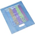 Polyethylene 15H x 12W High Density Merchandise Bags, Blue, 500/Pack (54-1215-FHD53)