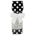 Bags & Bows® 2 x 1 7/8 x 9 1/2 Cello Bags, Black and White, 100/Pack (65-DLN1-DOTBLW)