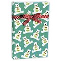 Bags & Bows® 24 x 100 Polar Bear Present Gift Wrap, Green, RL