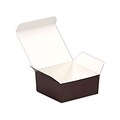 Bags & Bows® 1 1/4 x 2 1/2 x 2 5/8 Paper Ballotin Candy Boxes, 50/Pack