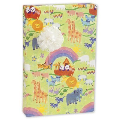 Bags & Bows® 24 x 417 Noahs Ark Gift Wrap, RL