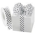 Bags & Bows® 1 x 22 yds. Polka Dots Wired Ribbons, RL