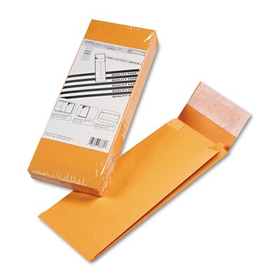 Quality Park Self Seal Expansion Envelope, 10 9/10 x 5, Brown, 25/Box (QUA93331)