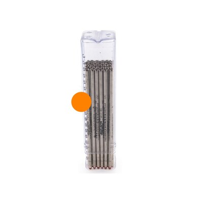 Monteverde® Medium Mini D-1 Ballpoint Refill, Orange, 50/Pack