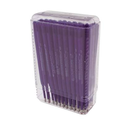 Monteverde® Resin Tube Soft Roll Ballpoint Refill For Parker Ballpoint Pens, Purple, 50/Pack (PR134PL)