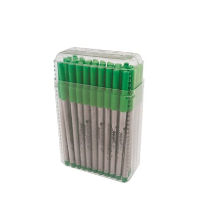 Monteverde® Medium Ballpoint Refill For Sheaffer Ballpoint Pens, Green, 50/Pack