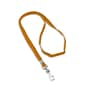 IDville 36" Blank Flat Woven Breakaway Lanyards with J-Hook, Orange, 25/Pack (1343500ORH31)