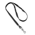 IDville 35 2-Way Breakaway Blank Lanyards, Black, 25/Pack (1346659BK31)