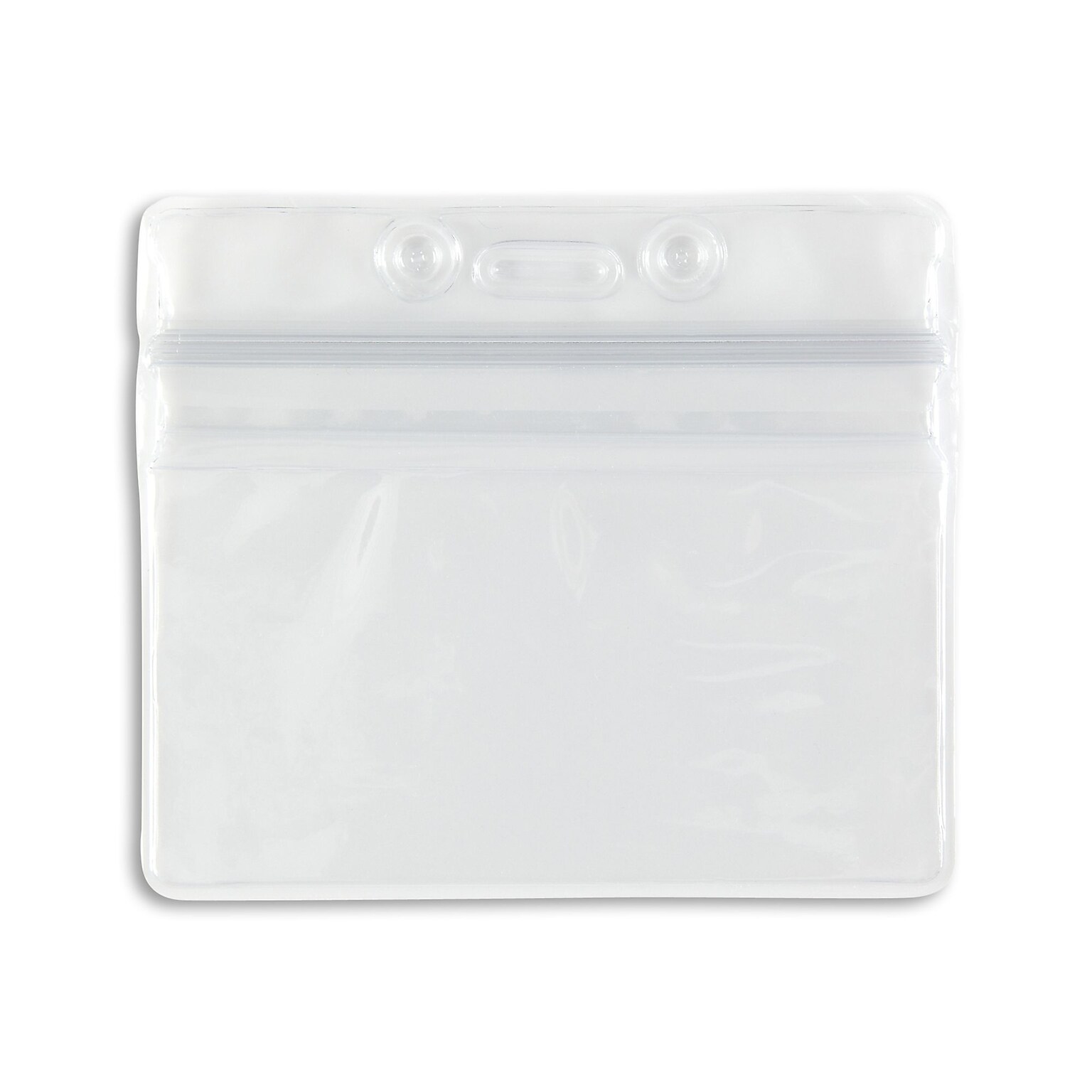 IDville Lanyard ID Badge Holder, Clear, 50/Pack (1347030CL31)