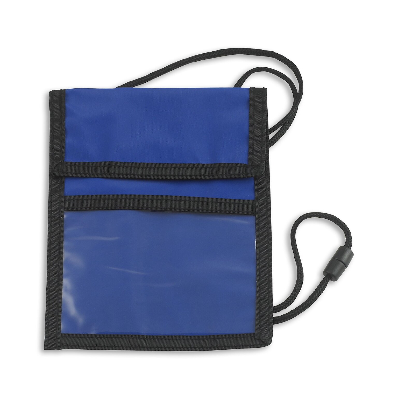 IDville Lanyard ID Badge Holder, Navy Blue, 25/Pack (1346999BL31)