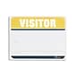 IDville Adhesive Fill in the Blank Visitor Labels, Yellow, 100/Pack (1341017YL31)